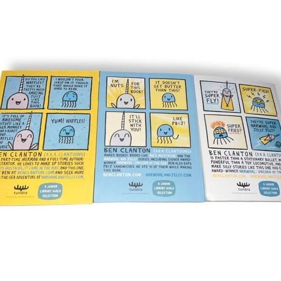 BEN Clanton Narwhal and Jelly Box Set (Paperback Books 1, 2, 3 - Picture 8 of 10